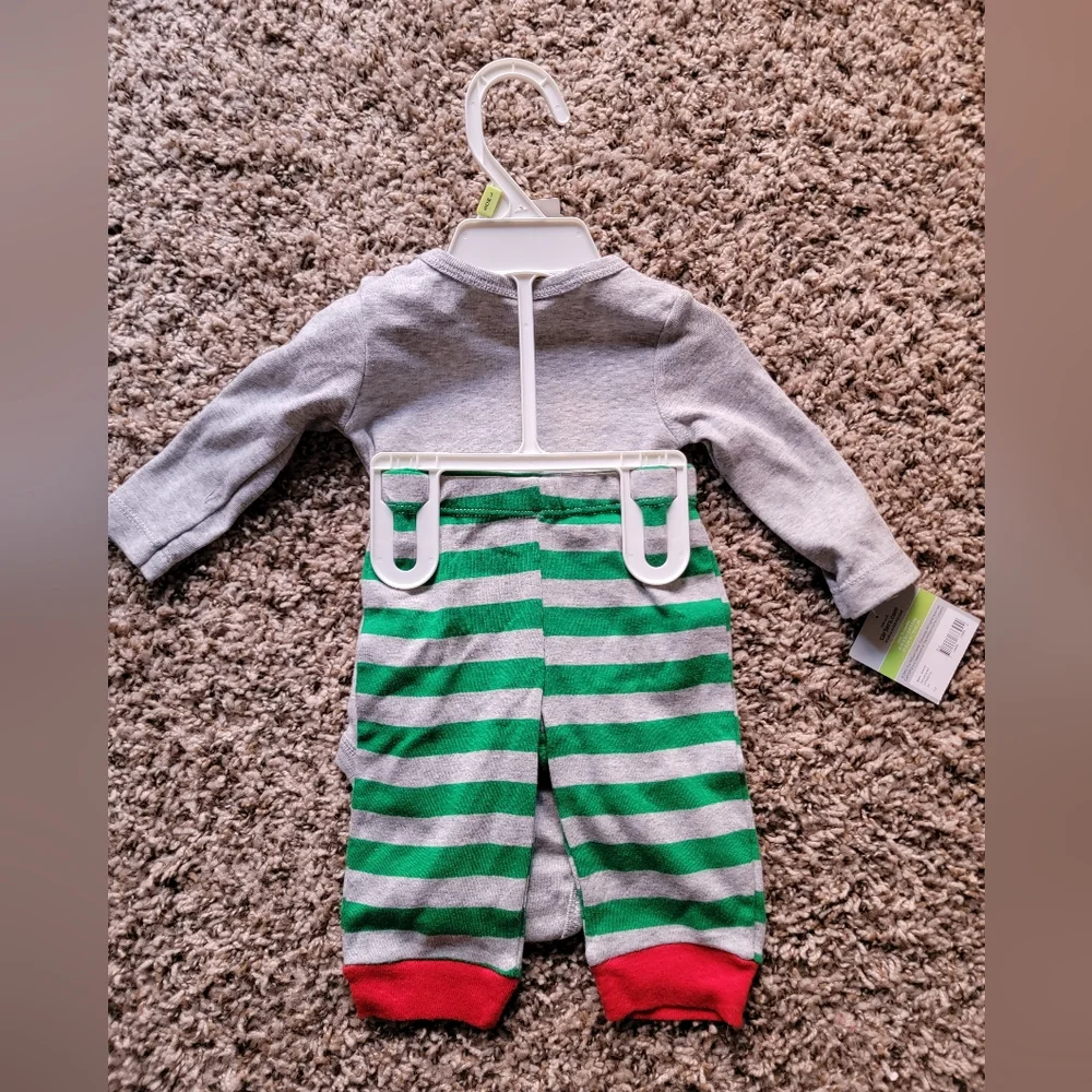 Carter's. Baby Christmas‎ outfit. Santa's little helper